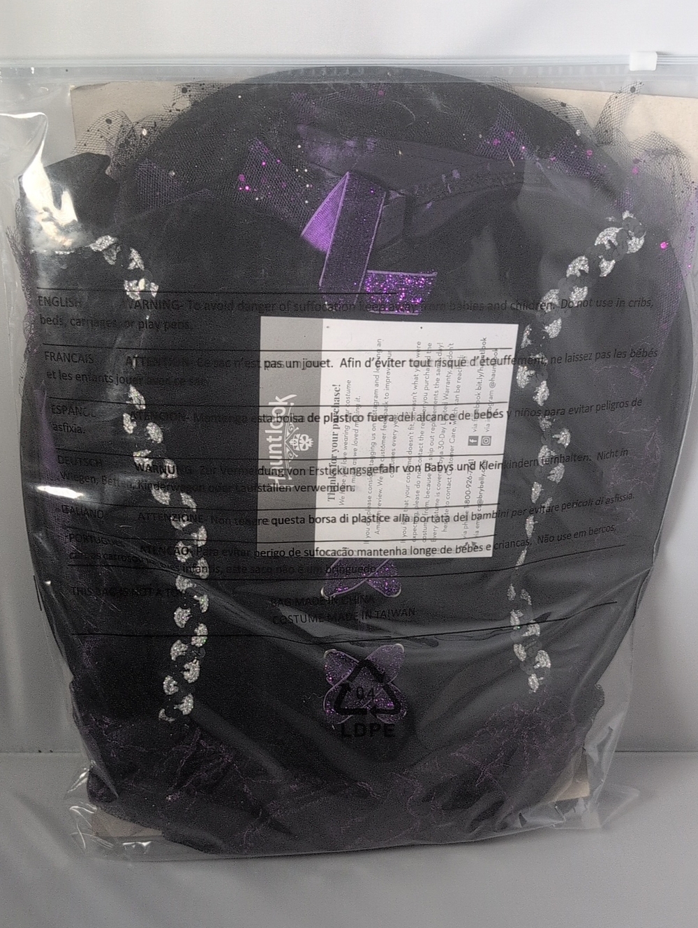 Hauntlook Wicked Witch Halloween Costume Size Small - Picture 6 of 6